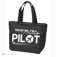 Trust Me, I'm A Pilot Aviation Tote Bag thumb 3