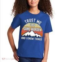 Trust Me Im A Game Warden And I Know Things Gift Kids T-Shirt thumb 2