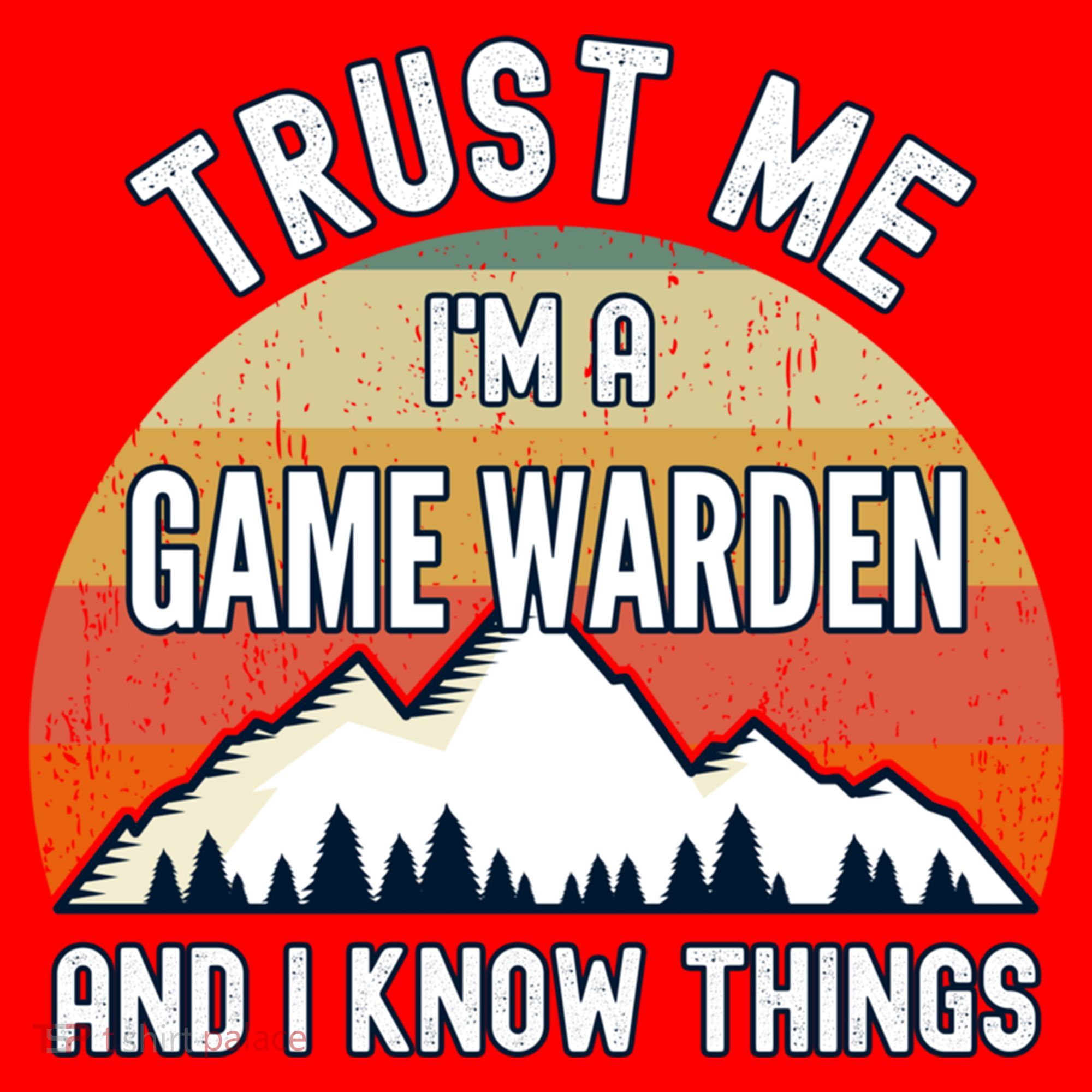 Trust Me Im A Game Warden And I Know Things Gift Santa Hat