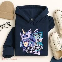 Trust Me I Am A Unicorn Hoodie thumb 4