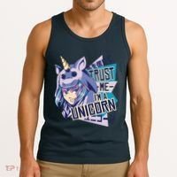 Trust Me I Am A Unicorn Tank Top thumb 3