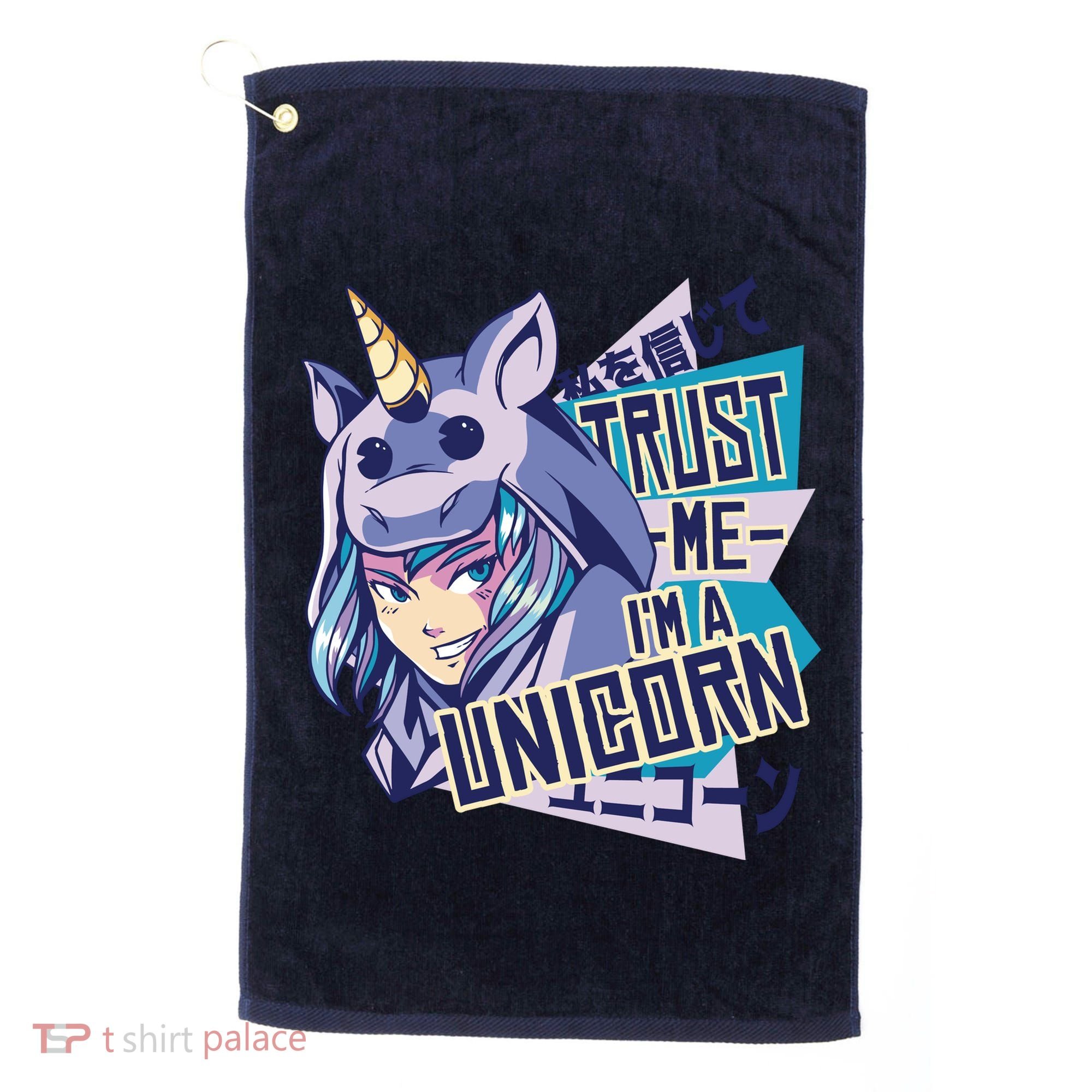Trust Me I Am A Unicorn Golf Towel
