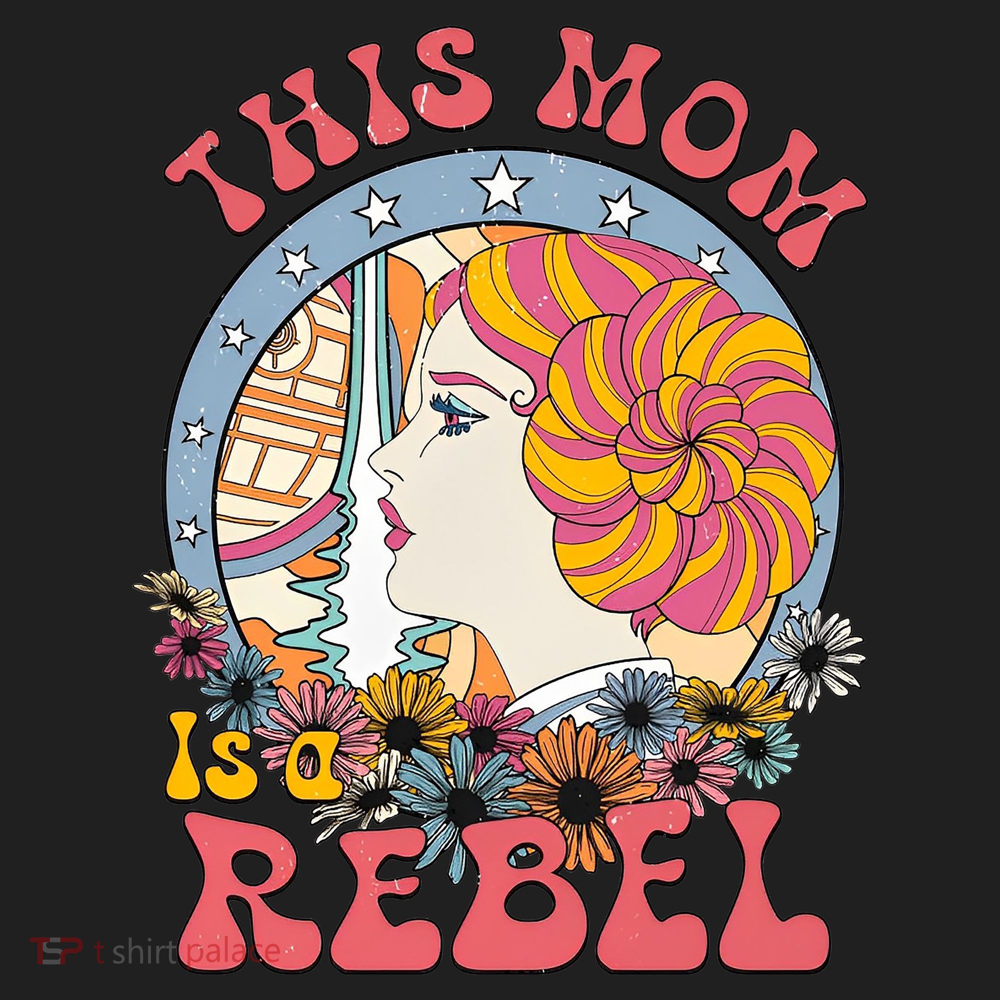 This Mom Is A Rebel Mom Mothers Day Women's Sweatshirt