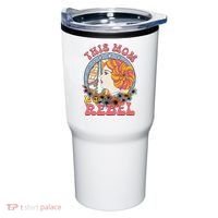 This Mom Is A Rebel Mom Mothers Day Tumbler thumb 0