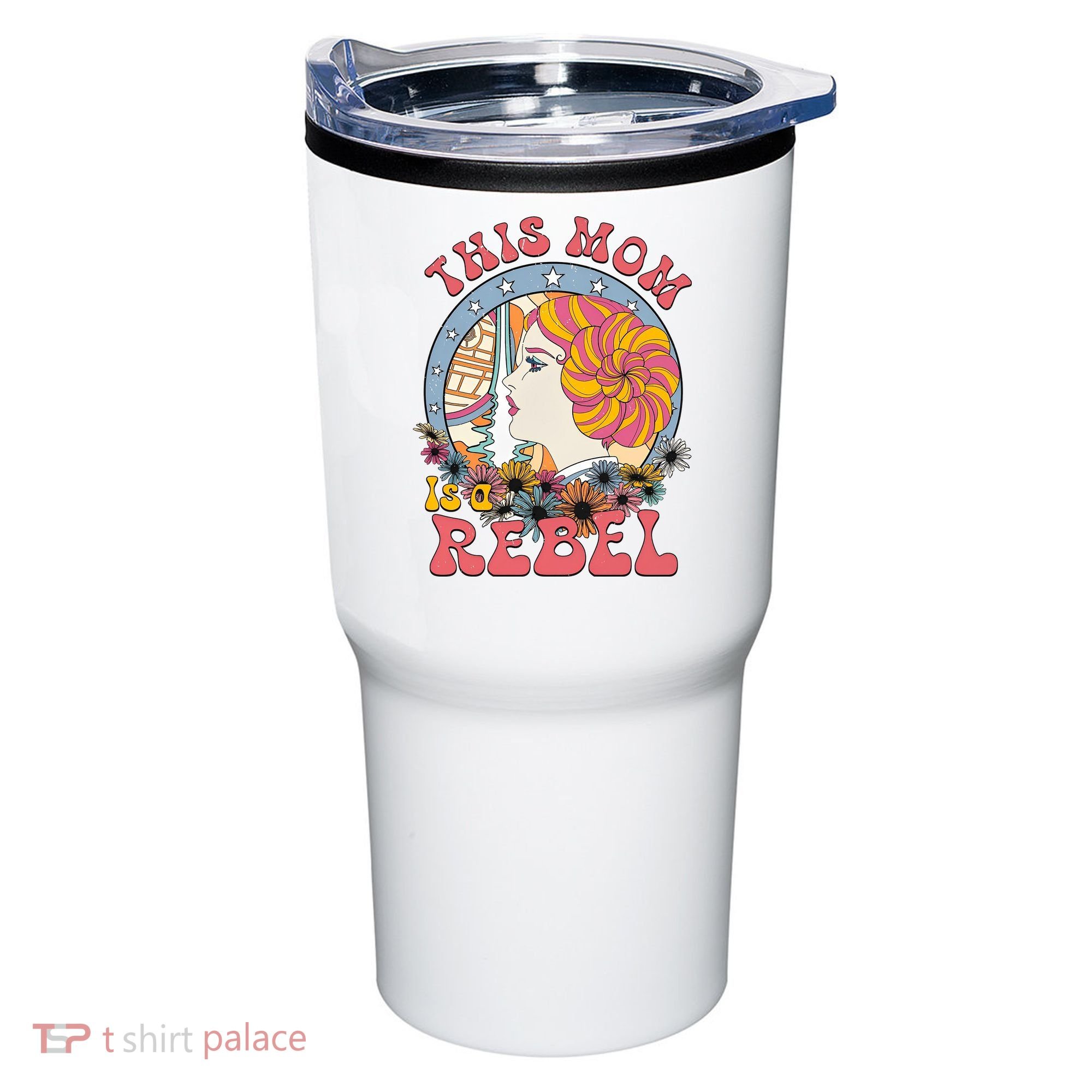This Mom Is A Rebel Mom Mothers Day Tumbler