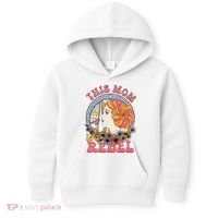 This Mom Is A Rebel Mom Mothers Day Kids Hoodie thumb 0