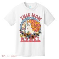 This Mom Is A Rebel Mom Mothers Day Kids T-Shirt thumb 0