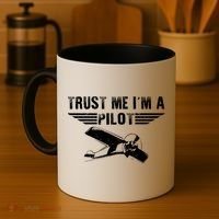 Trust Me Im A Pilot Coffee Mug thumb 4