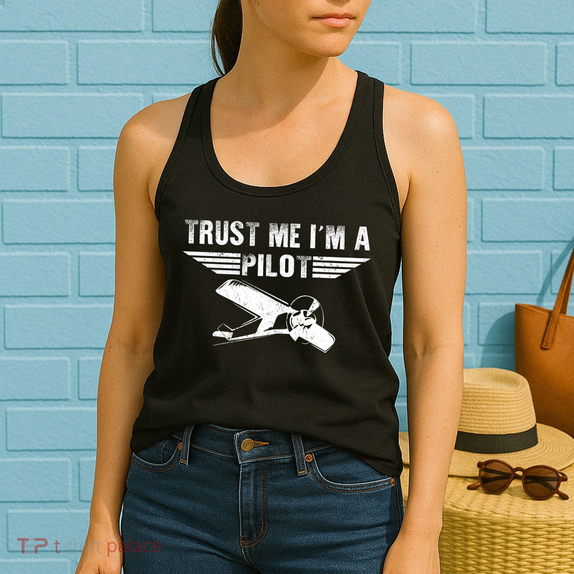 Trust Me Im A Pilot Women's Tank Top