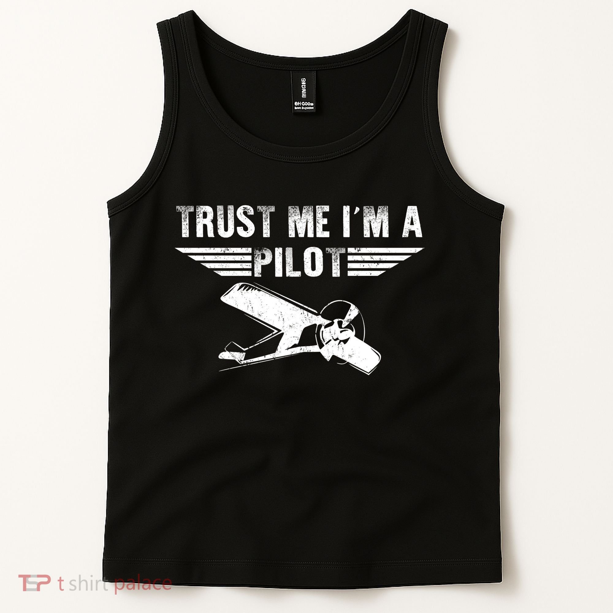 Trust Me Im A Pilot Tank Top