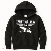 Trust Me Im A Pilot Kids Hoodie thumb 0
