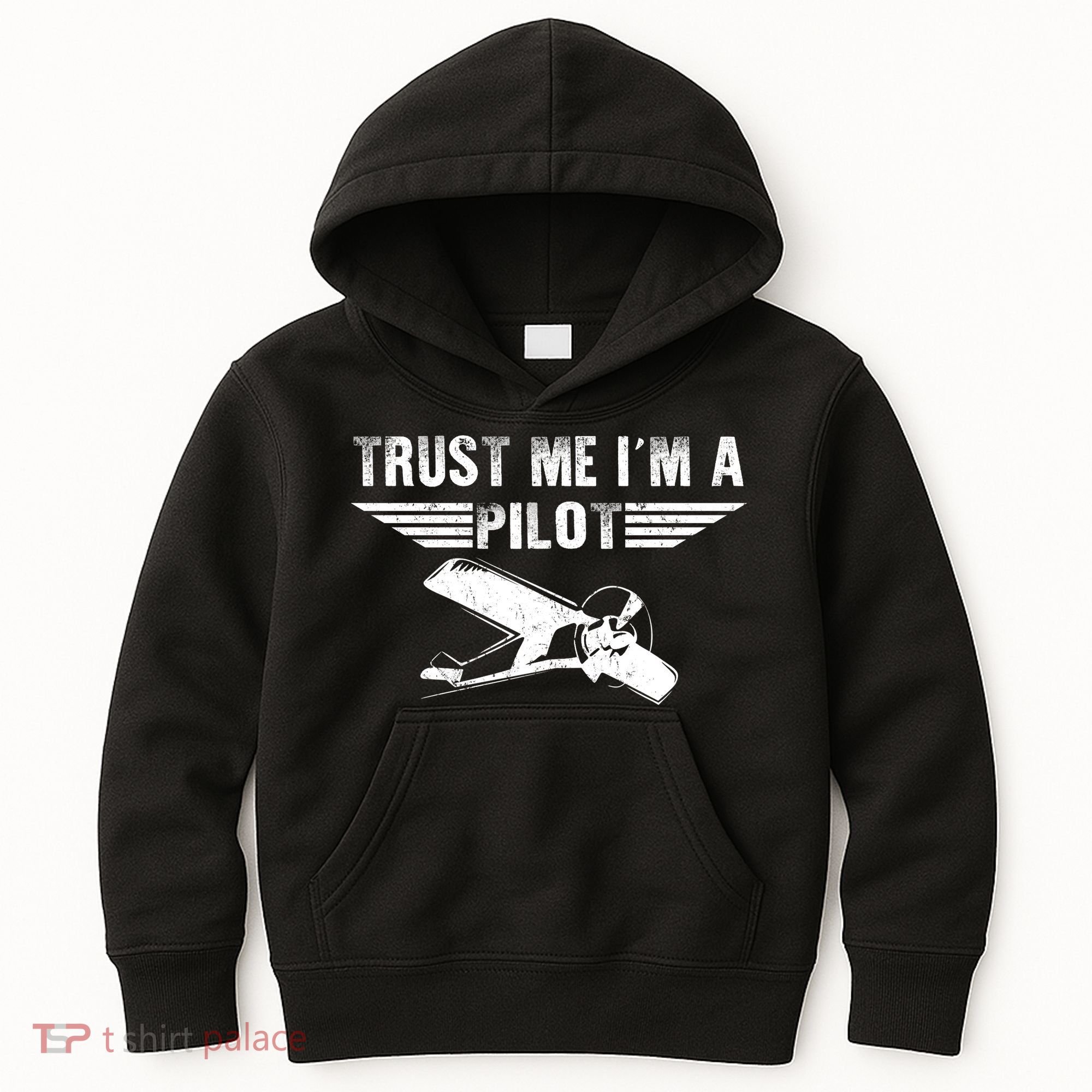 Trust Me Im A Pilot Kids Hoodie