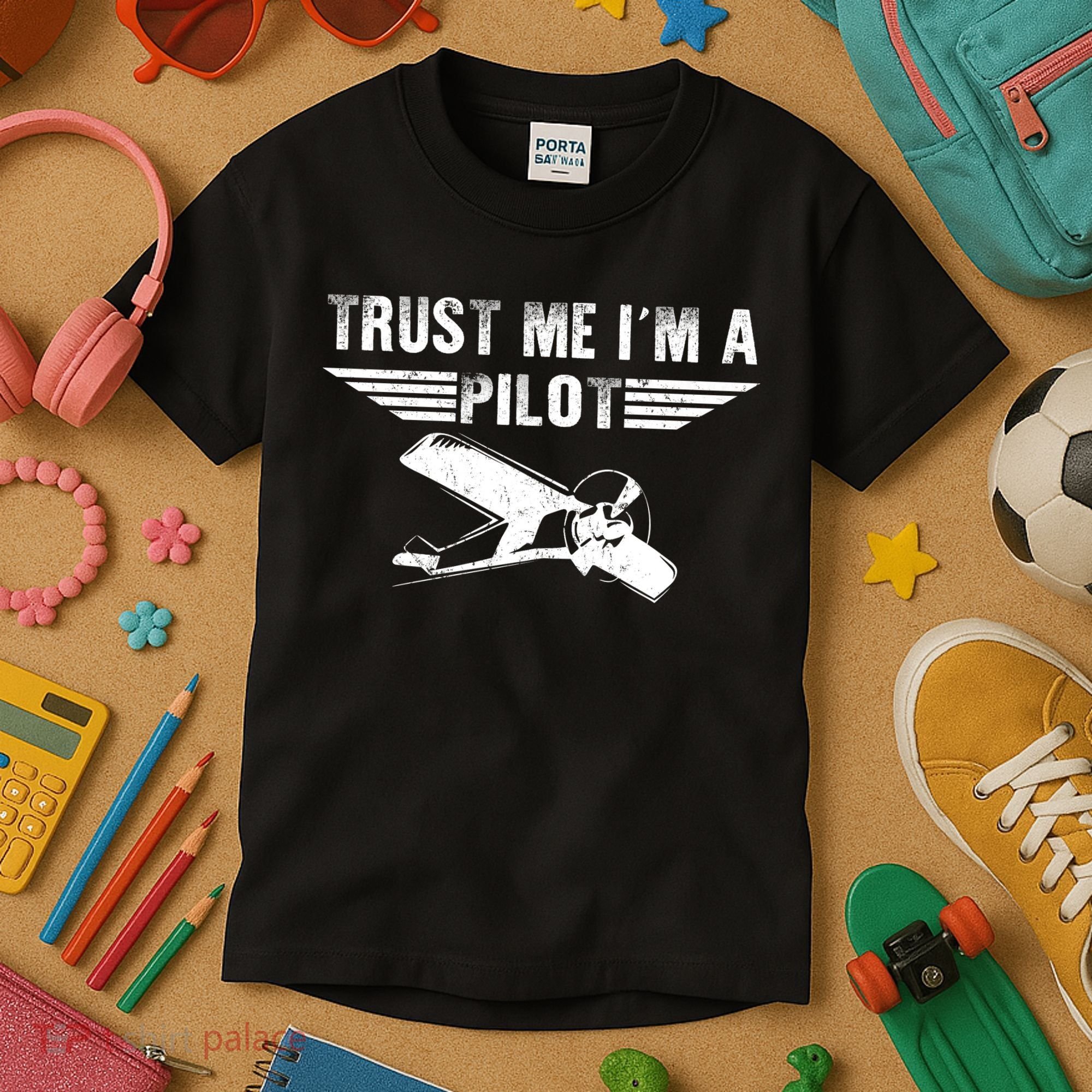 Trust Me Im A Pilot Kids T-Shirt