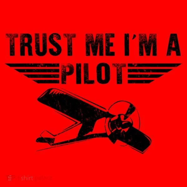 Trust Me Im A Pilot Santa Hat