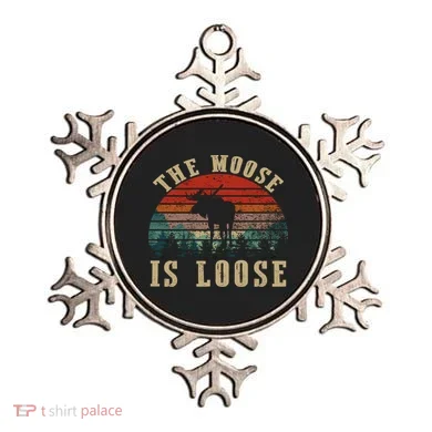 The Moose Is Loose Ornament