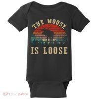 The Moose Is Loose Baby Bodysuit thumb 0
