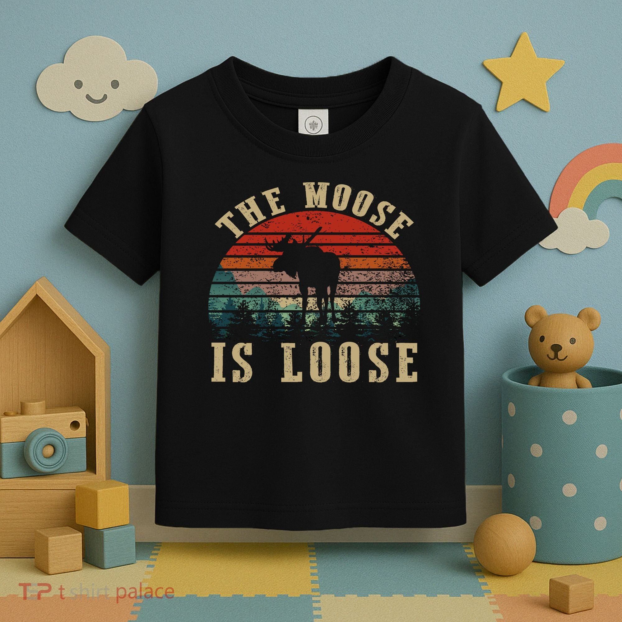 The Moose Is Loose Toddler T-Shirt