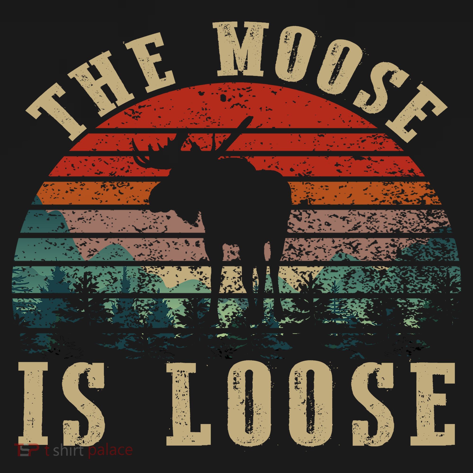 The Moose Is Loose Women's Long Sleeve Shirt