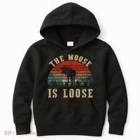 The Moose Is Loose Kids Hoodie thumb 0