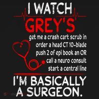 Trust Me I'm Basically A Surgeon Gift Funny Medical Tv Drama Great Gift Bucket Hat thumb 4