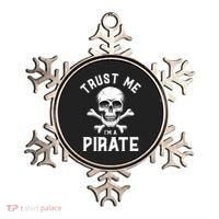 Trust Me Im A Pirate Funny Skull Crossbones Freebooter Ornament thumb 0