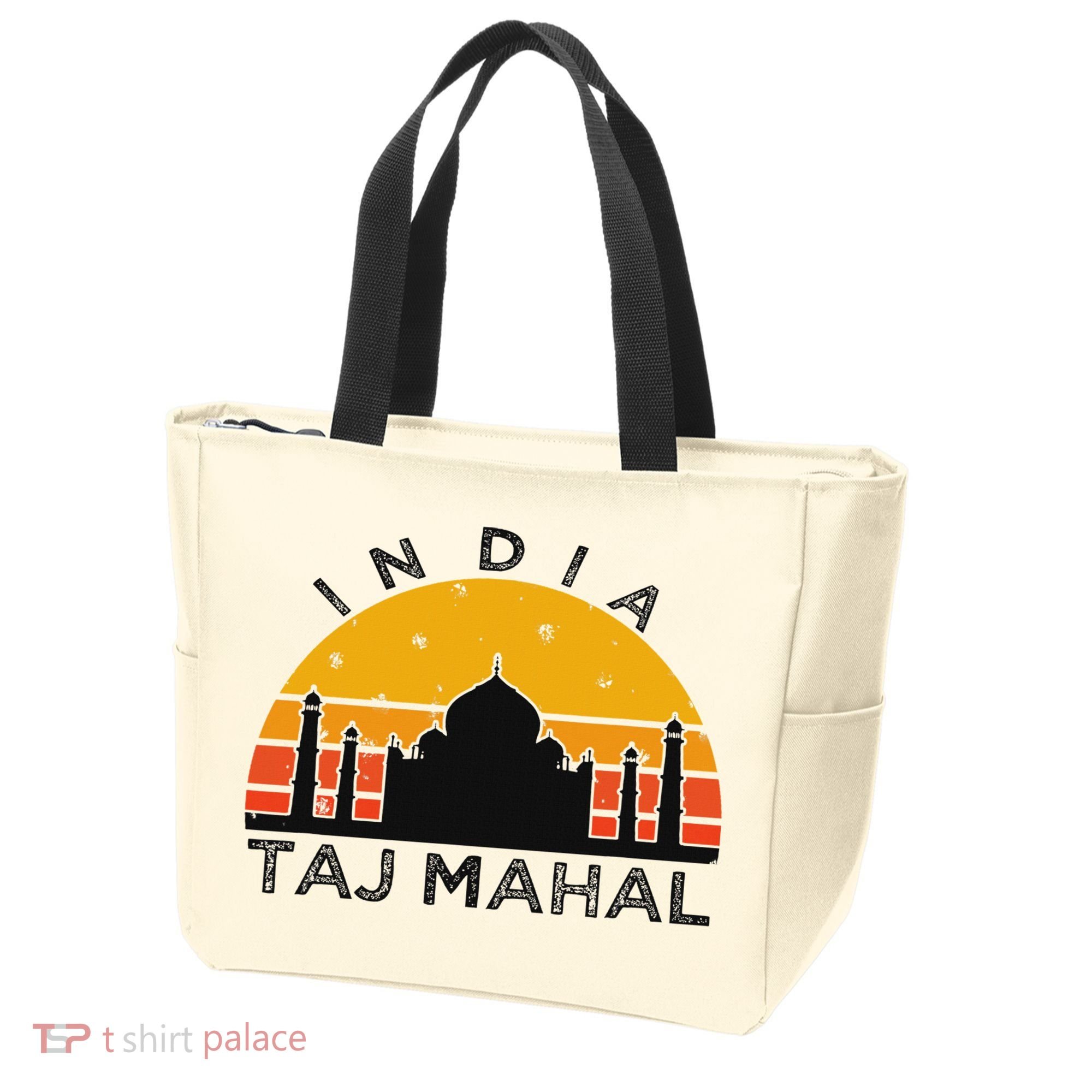 Taj Mahal India Gift Indian Travel Souvenir Tote Bag