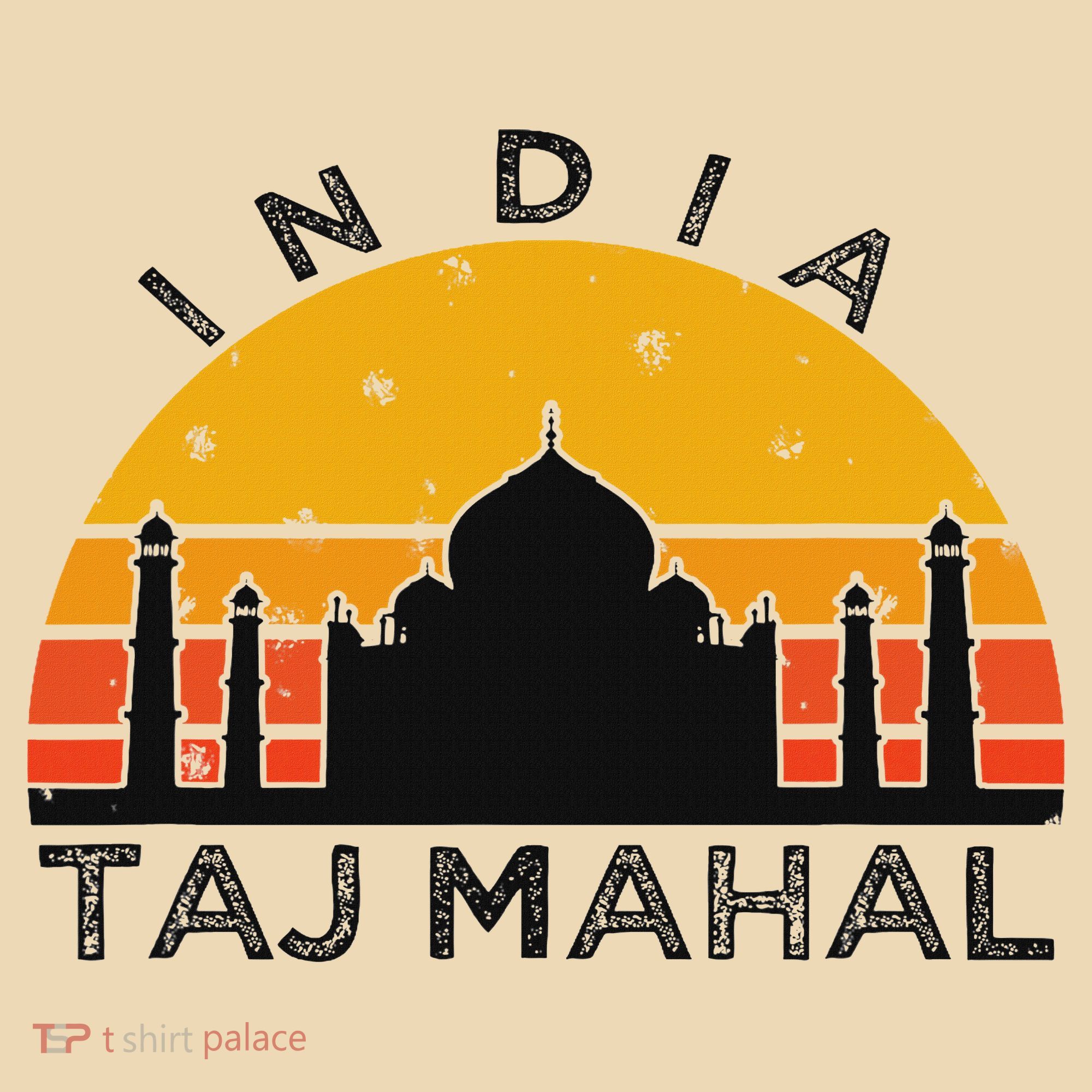 Taj Mahal India Gift Indian Travel Souvenir Tote Bag