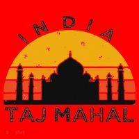 Taj Mahal India Gift Indian Travel Souvenir Santa Hat thumb 1