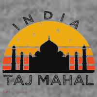 Taj Mahal India Gift Indian Travel Souvenir Toddler Hoodie thumb 2