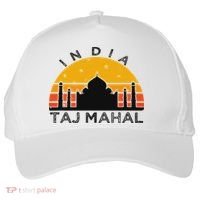 Taj Mahal India Gift Indian Travel Souvenir Five-Panel Snapback Cap thumb 0