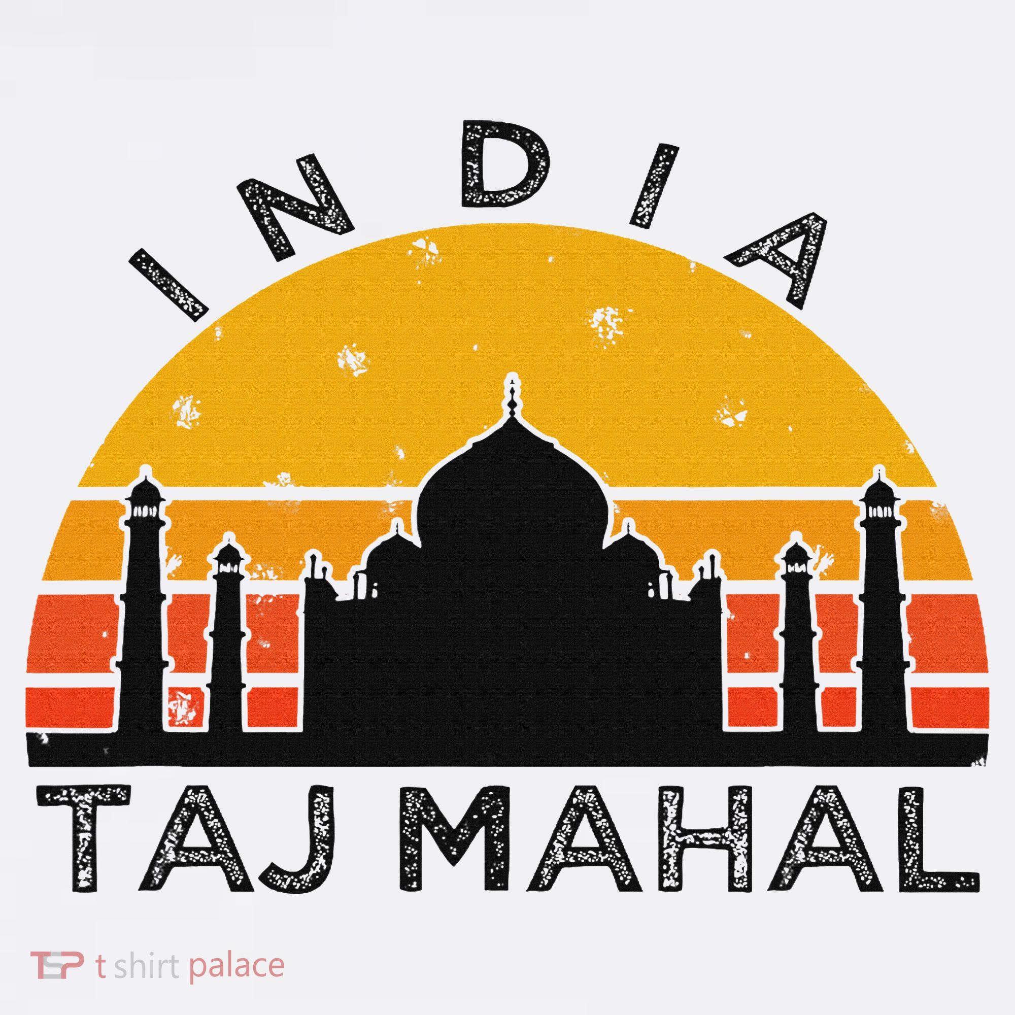 Taj Mahal India Gift Indian Travel Souvenir Long Sleeve Shirt