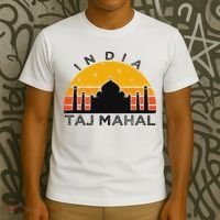 Taj Mahal India Gift Indian Travel Souvenir T-Shirt thumb 3