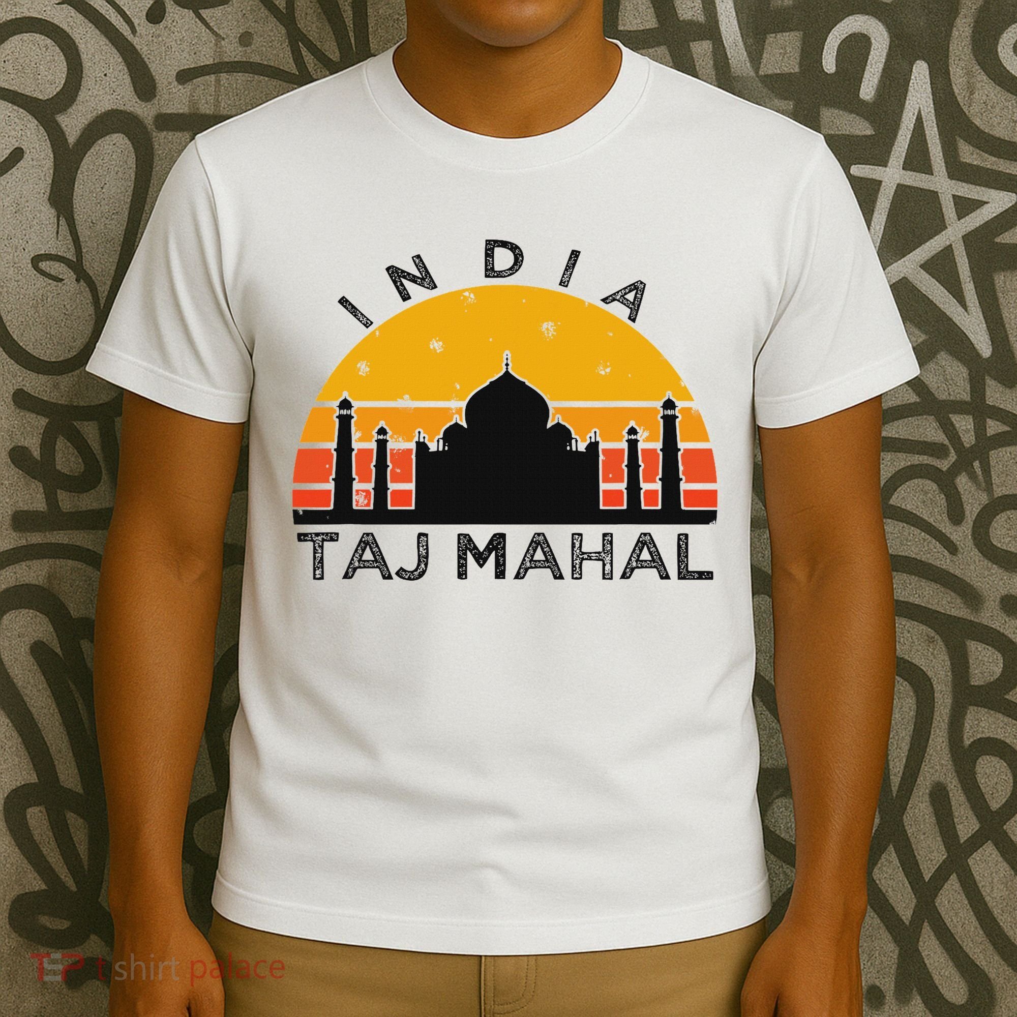 Taj Mahal India Gift Indian Travel Souvenir T-Shirt