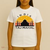 Taj Mahal India Gift Indian Travel Souvenir T-Shirt thumb 4