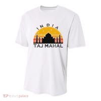 Taj Mahal India Gift Indian Travel Souvenir Youth Performance Sprint T-Shirt thumb 0
