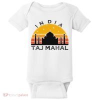 Taj Mahal India Gift Indian Travel Souvenir Baby Bodysuit thumb 0
