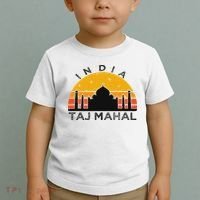 Taj Mahal India Gift Indian Travel Souvenir Toddler T-Shirt thumb 2