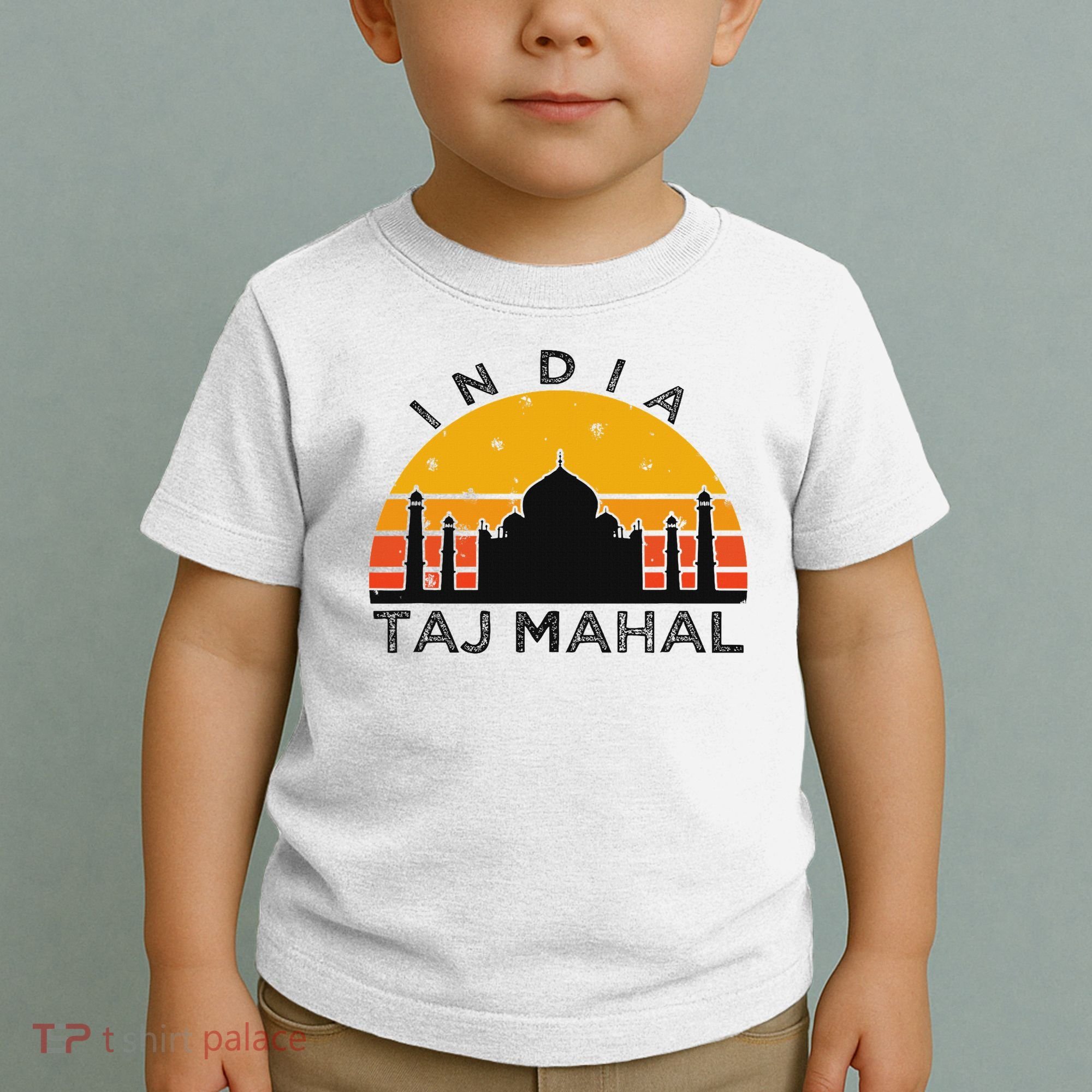 Taj Mahal India Gift Indian Travel Souvenir Toddler T-Shirt