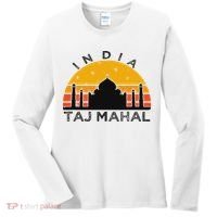 Taj Mahal India Gift Indian Travel Souvenir Women's Long Sleeve Shirt thumb 0