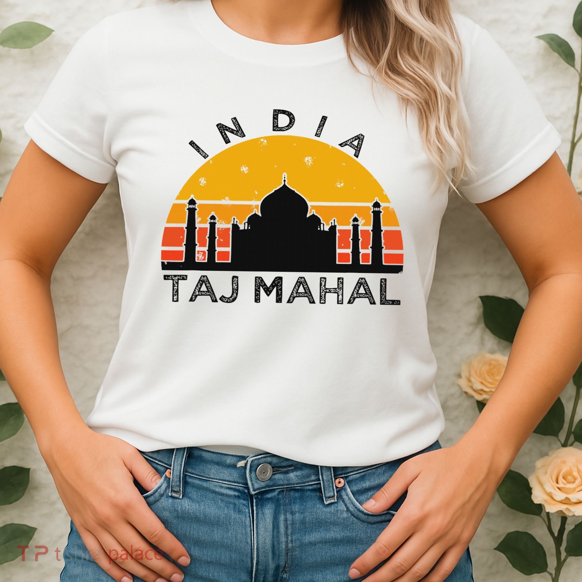 Taj Mahal India Gift Indian Travel Souvenir Women's T-Shirt