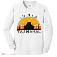 Taj Mahal India Gift Indian Travel Souvenir Kids Long Sleeve Shirt thumb 0