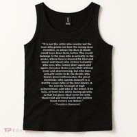 The Man In The Arena Theodore Roosevelt Quote Tank Top thumb 2