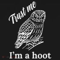 Trust Me I'm A Hoot Funny Owl  Hoodie thumb 7