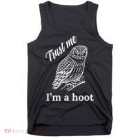 Trust Me I'm A Hoot Funny Owl  Tank Top thumb 0