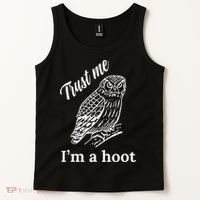 Trust Me I'm A Hoot Funny Owl  Tank Top thumb 2