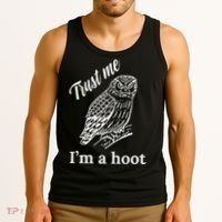 Trust Me I'm A Hoot Funny Owl  Tank Top thumb 3
