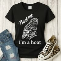Trust Me I'm A Hoot Funny Owl  Women's T-Shirt thumb 3