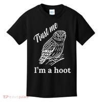 Trust Me I'm A Hoot Funny Owl  Kids T-Shirt thumb 0