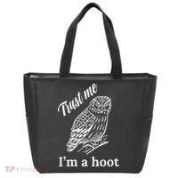 Trust Me I'm A Hoot Funny Owl  Tote Bag thumb 0