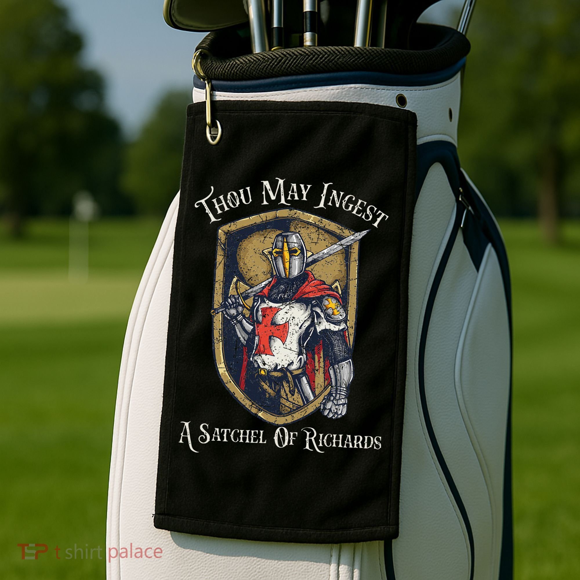 Thou May Ingest A Satchel Of Richards Golf Towel